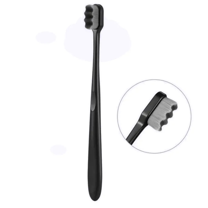 ORALOO Nano Toothbrush | Soft on Gums | Scrubs off Plaque