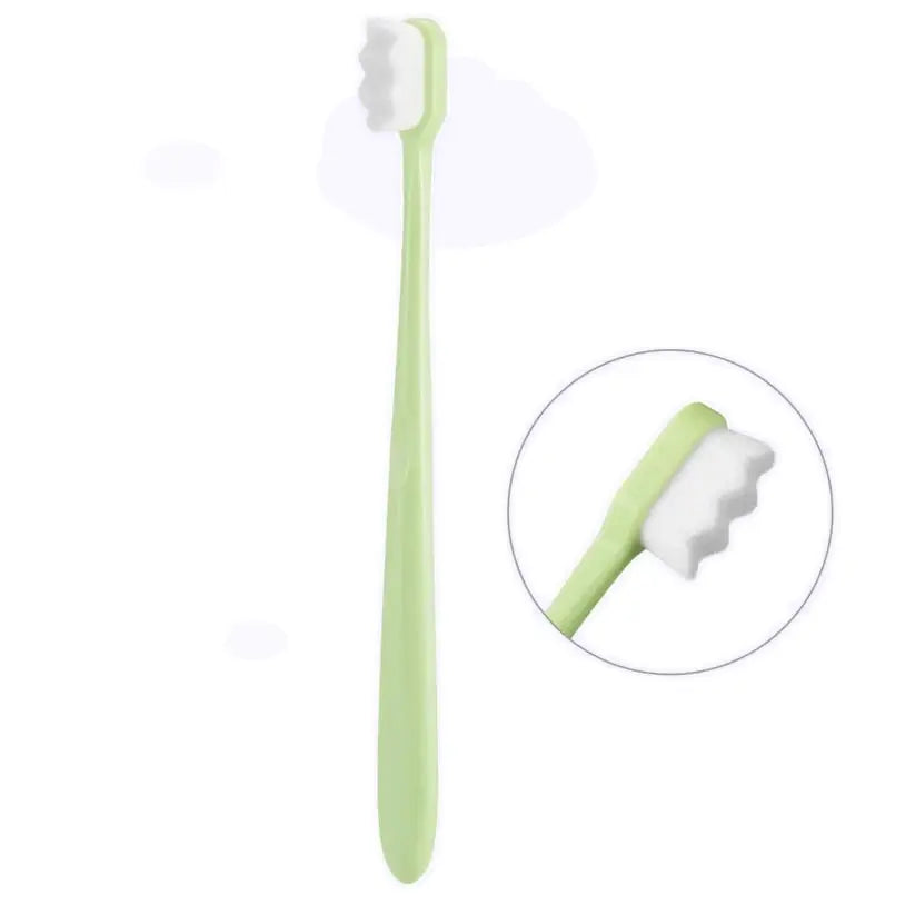 ORALOO Nano Toothbrush | Soft on Gums | Scrubs off Plaque