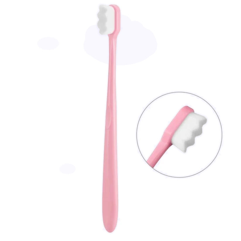 ORALOO Nano Toothbrush | Soft on Gums | Scrubs off Plaque