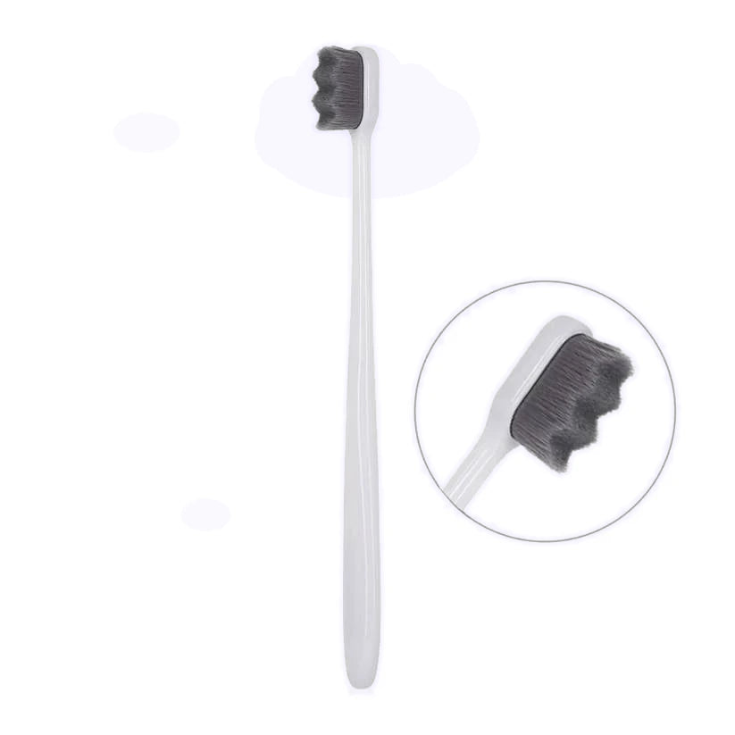 ORALOO Nano Toothbrush | Soft on Gums | Scrubs off Plaque