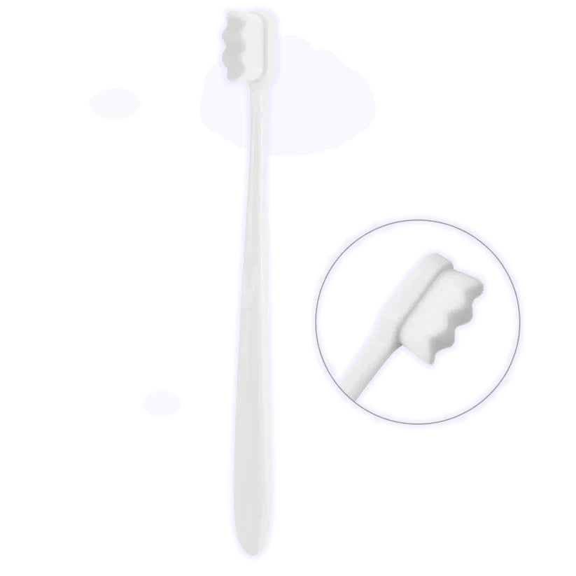 ORALOO Nano Toothbrush | Soft on Gums | Scrubs off Plaque
