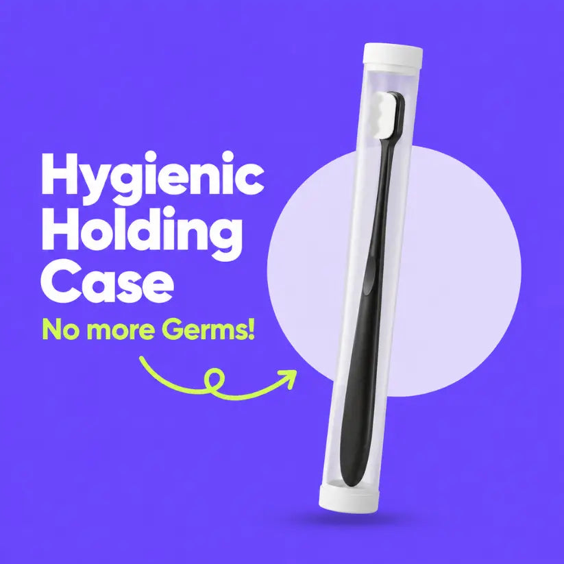 ORALOO Nano Toothbrush | Soft on Gums | Scrubs off Plaque